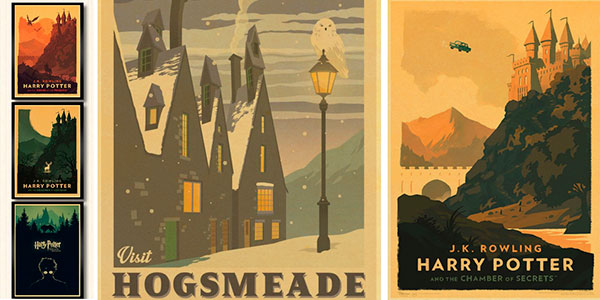 Carteles de Harry Potter baratos