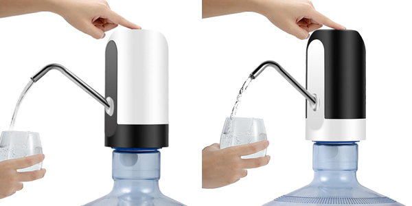 Dispensador de agua electrónico para garrafas chollo en Banggood