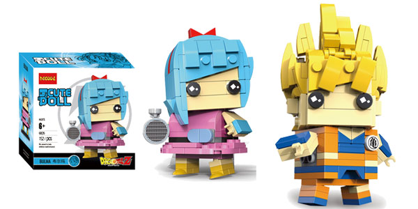 Figuras Dragon Ball Brick Headz tipo LEGO chollo en AliExpress