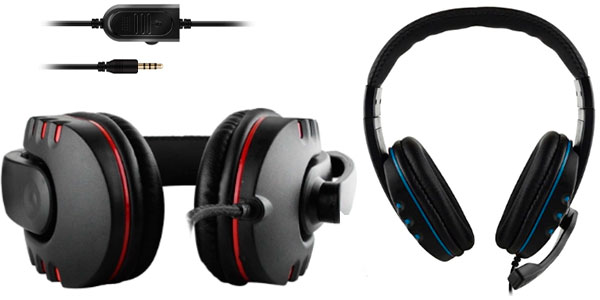 Auriculares gaming para PC, Xbox One y PS4 baratos