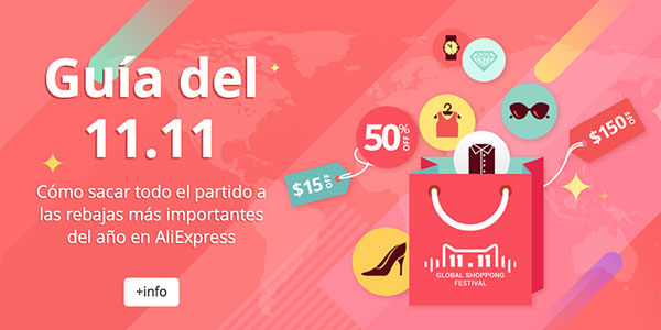 AliExpress España y las ofertas del 11 noviembre