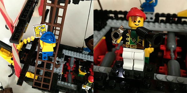 Barco pirata estilo LEGO en AliExpress