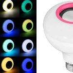 Bombilla LED RGB con Altavoz Bluetooth integrado