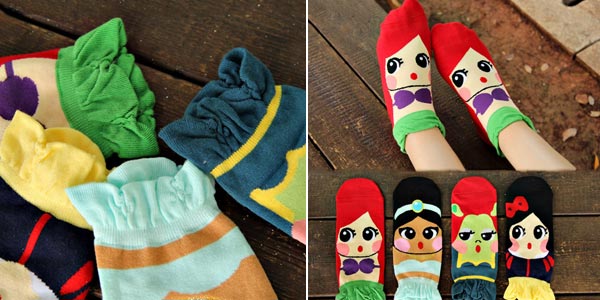 Calcetines de princesas Disney chollo en Amazon