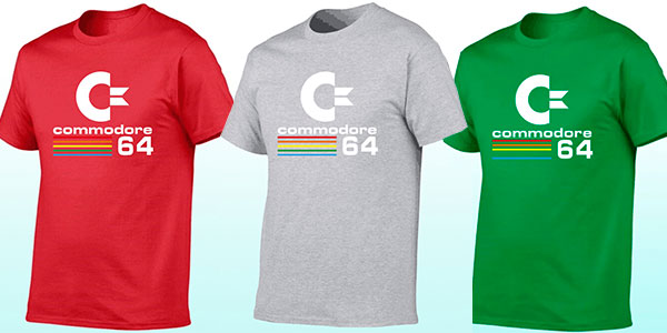 Chollo Camiseta Commodore 64 en varios colores para hombre