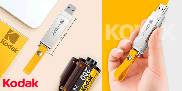 Chollo Memoria USB 3.1 Kodak K133 de 128 GB 