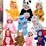 Chollo Selección de pijamas mono con forma de personajes de dibujos para bebé