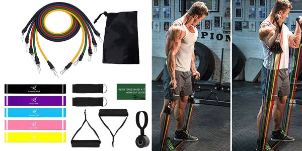 Kit accesorios para hacer fitness barato en AliExpress