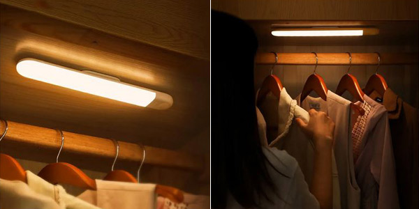 Luz LED Baseus con sensor de movimento para armario chollo en Banggood