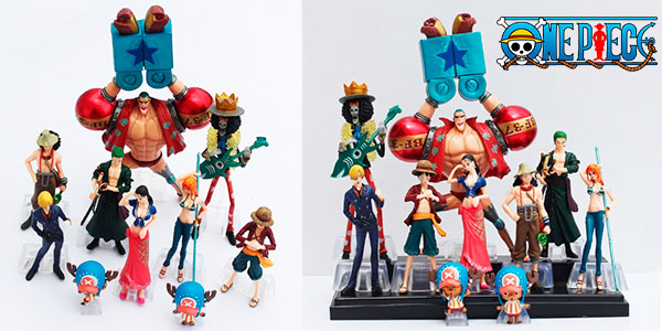 Chollo Pack 10 Figuras De One Piece En Varios Tamanos Por Solo 15 Con Envio Gratis Solo 1 59 Cada Una