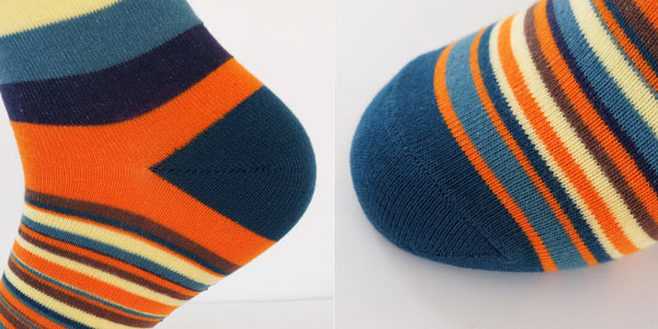Pack 5 pares de calcetines para hombre a rayas multicolor en AliExpress