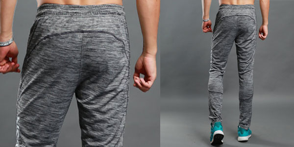 Pantalón deportivo Nibesser largo para hombre en color gris chollo en AliExpress