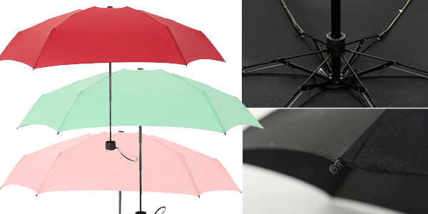 Mini paraguas plegable chollo en AliExpress