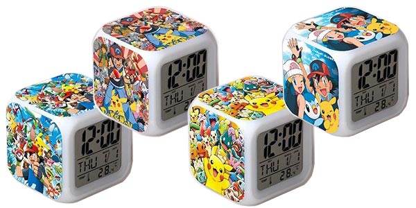  Reloj despertador Pokémon barato en AliExpress