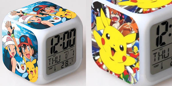 Relojes despertadores Pokémon baratos