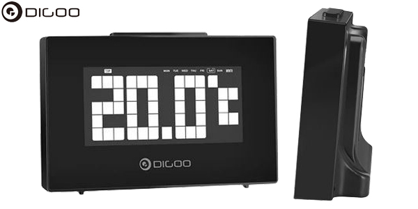 Reloj despertador Digoo DG-C9 con termómetro chollo en Banggood