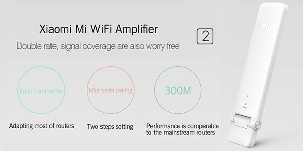 Repetidor inalámbrico XiaoMi 300MB/s