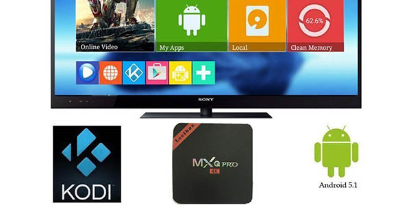 Reproductor Android Leelbox MXQ PRO 4K 