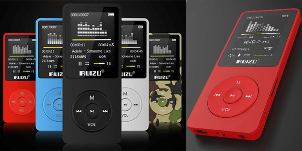 Reproductor de MP3 Ruizu X02 de 8 GB barato