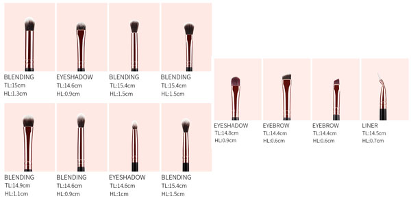 Set de 12 pinceles de maquillaje MSQ en AliExpress