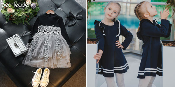 Selección de vestidos para niña baratos en AliExpress