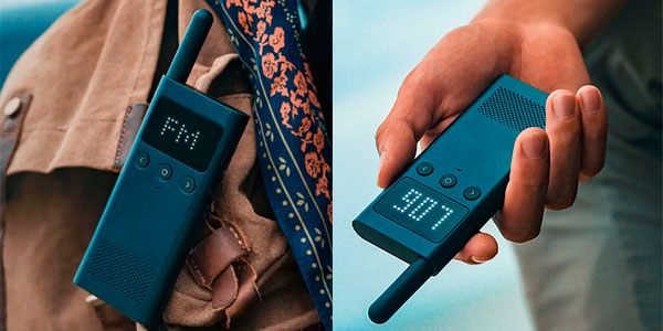 Walkie-Talkie Xiaomi Mijia 1S con radio FM y GPS barato